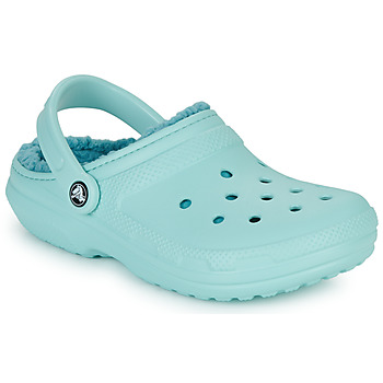 Zapatos Zuecos (Clogs) Crocs CLASSIC LINED CLOG Azul