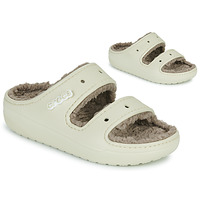 Zapatos Mujer Zuecos (Mules) Crocs CLASSIC COZZZY SANDAL Beige