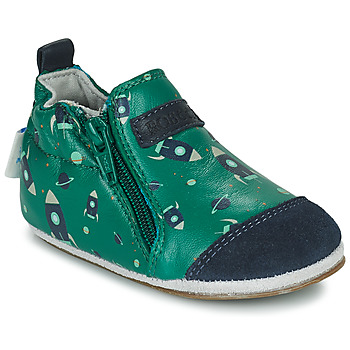 Zapatos Niño Pantuflas para bebé Robeez ROCKET TRIP Verde