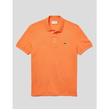 textil Hombre Camisetas manga corta Lacoste POLO  CLASSIC SLIM FIT POLO MANDARINIER ORANGE Naranja
