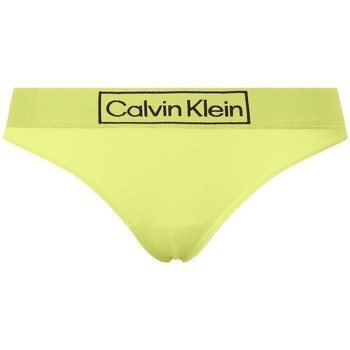 textil Mujer Sujetador deportivo  Calvin Klein Jeans THONG amarillo