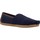 Zapatos Hombre Alpargatas Toms 10017681 Azul
