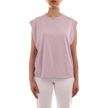textil Mujer Camisetas sin mangas Roy Rogers P22RND752C7480111 Violeta