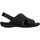 Zapatos Hombre Sandalias Melluso U75131B Negro