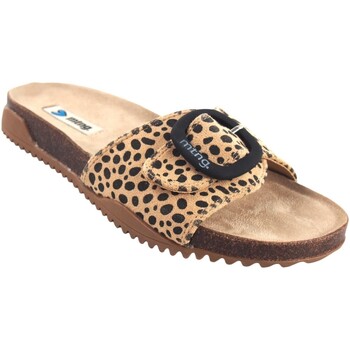 Zapatos Mujer Multideporte MTNG Sandalia señora MUSTANG 50660 beig Marrón
