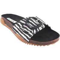 Zapatos Mujer Multideporte MTNG Sandalia señora MUSTANG 50660 negro Blanco