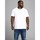 textil Hombre Tops y Camisetas Jack & Jones 12158482 BASIC TEE-WHITE Blanco