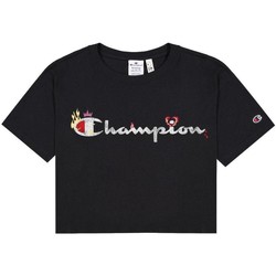 textil Mujer Camisetas manga corta Champion 115045 KK001 Negro