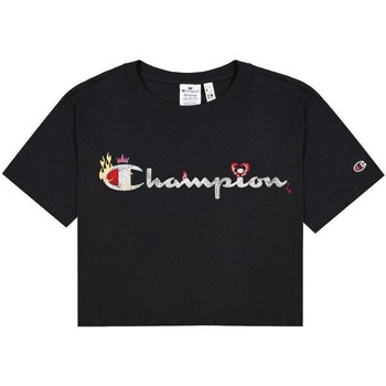 textil Mujer Camisetas manga corta Champion 115045 KK001 Negro