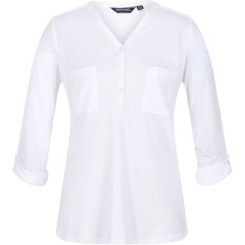 textil Mujer Camisas Regatta Fflur II Blanco
