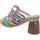 Zapatos Mujer Zuecos (Mules) Laura Vita Lilio 05 Multicolor