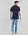 textil Hombre Camisetas manga corta Vans OTW CLASSIC FRONT SS TEE Navy-blanco