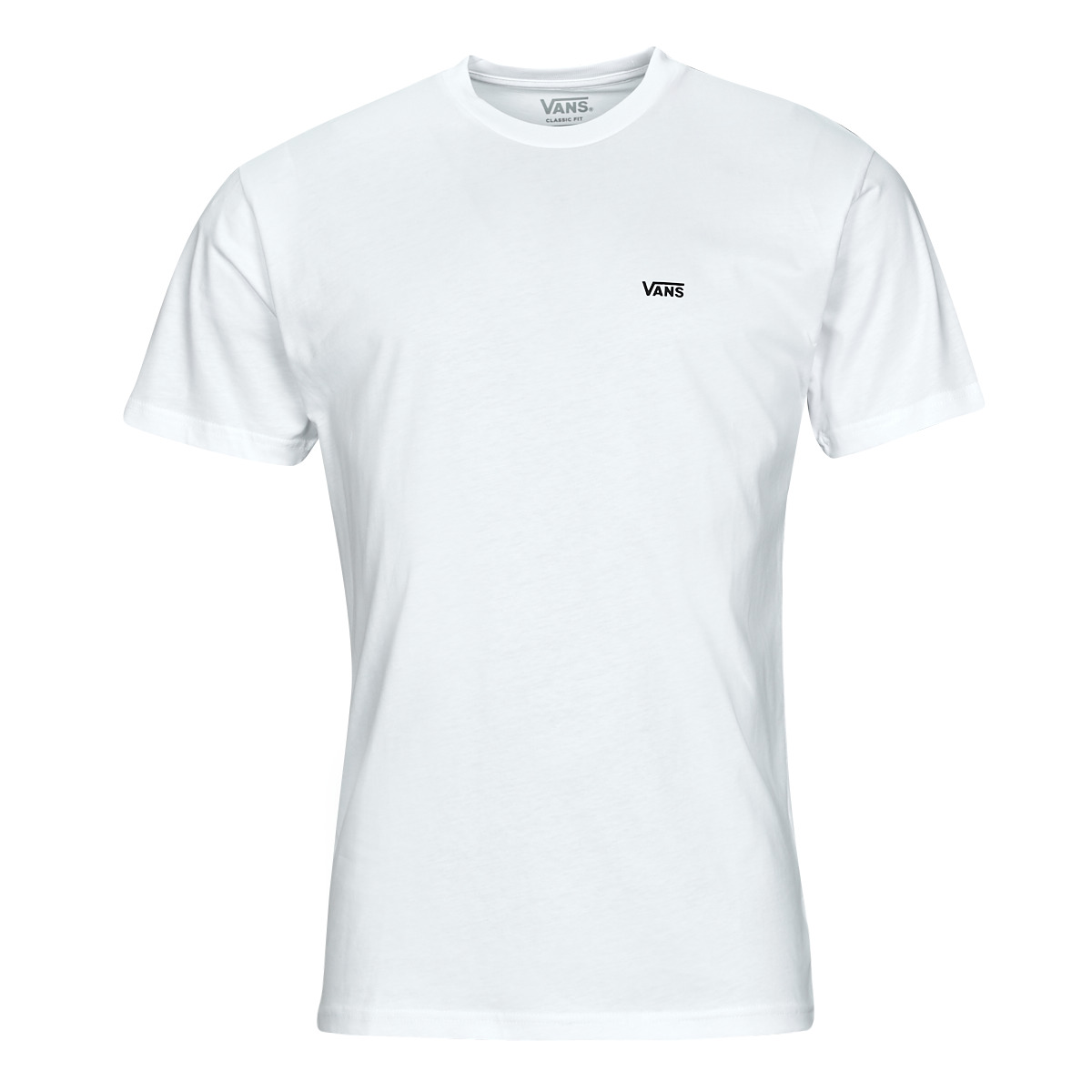 textil Hombre Camisetas manga corta Vans LEFT CHEST LOGO TEE Blanco