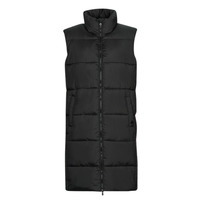 textil Mujer Plumas Superdry STUDIOS LONGLINE QUILTED GILET Negro