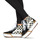 Zapatos Mujer Zapatillas altas Vans SK8-HI STACKED Negro / Blanco