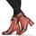 Zapatos Mujer Botines Laura Vita EVCAO Rojo