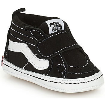 Zapatos Niños Zapatillas altas Vans IN SK8-Hi Crib Negro / Blanco
