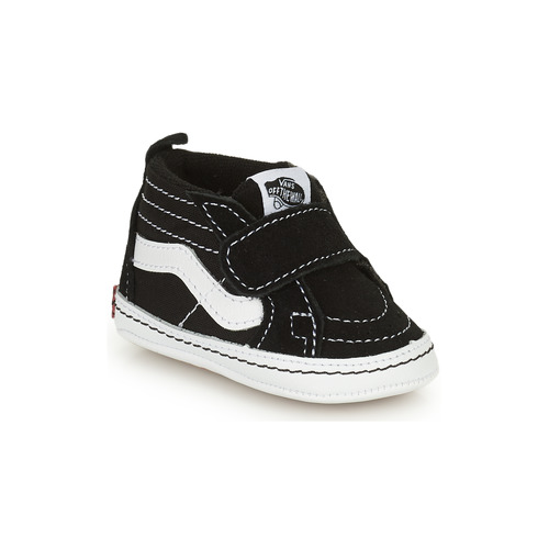 Zapatos Niños Zapatillas altas Vans IN SK8-Hi Crib Negro / Blanco