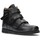 Zapatos Mujer Botines Calzamedi ES  W 4201 Negro