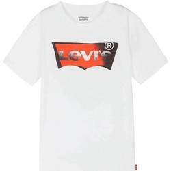 textil Niño Tops y Camisetas Levi's LVB DOUBLE SPRAY BATWING Blanco