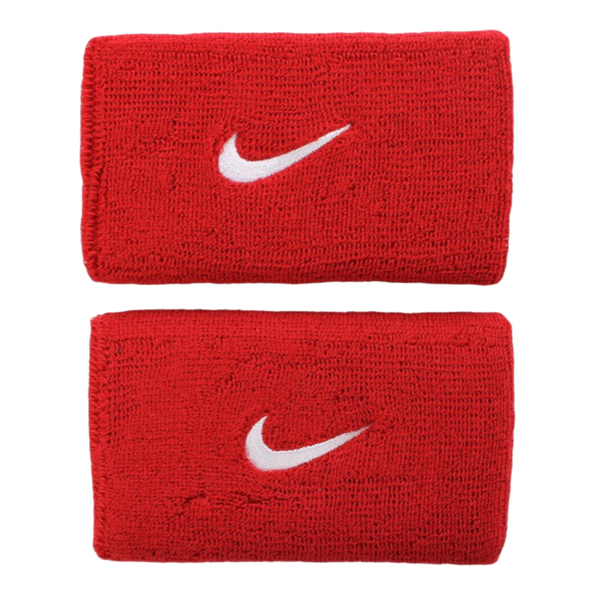 Accesorios Complemento para deporte Nike Swoosh Doublewide Wristbands Rojo