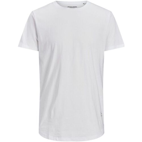 textil Hombre Tops y Camisetas Jack & Jones 12184933 NOA TEE-WHITE Blanco