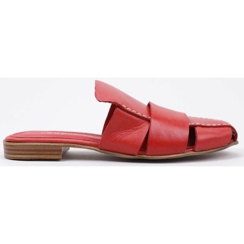 Zapatos Mujer Zuecos (Mules) Krack AZIZA Rojo