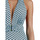 textil Mujer Bañador Admas Traje de baño 1 pieza con top halter Ocean Shell Azul