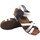 Zapatos Mujer Multideporte Interbios Sandalia señora INTER BIOS 5338 bl.gris Gris