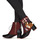 Zapatos Mujer Botines Irregular Choice THICKET CHUMS Negro / Rojo