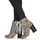 Zapatos Mujer Botines Irregular Choice FRUITY PICNIC Negro / Blanco