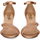 Zapatos Mujer Sandalias Exé Shoes SANDALIA TACÓN  REBECA-233 ROSA DORADO ROSA DORADO 