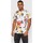 textil Hombre Tops y Camisetas Guess M2GI29 K9RM1 SPLATTER TEE-F0E1 OURE WHITE Blanco