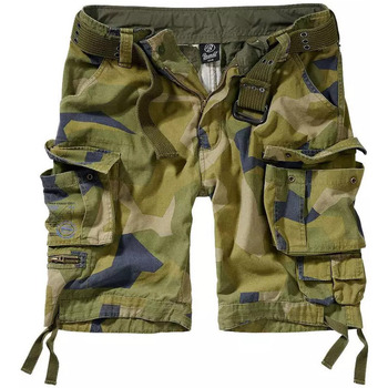 textil Hombre Shorts / Bermudas Brandit Pantalones cortos militares  Gladiator Verde