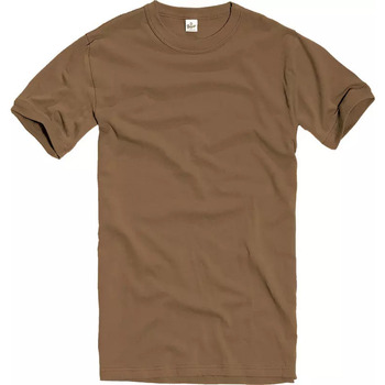 textil Hombre Camisetas manga corta Brandit Army t-shirt BW Beige