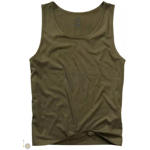 textil Hombre Camisetas sin mangas Brandit Tank Top  Basic Verde