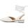 Zapatos Mujer Bailarinas-manoletinas Café Noir C1ED4250 Blanco