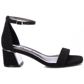 Zapatos Mujer Botas Xti sandalia en fantasia con tacon filo metal Negro