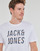 textil Hombre Camisetas manga corta Jack & Jones JJXILO TEE SS CREW NECK Blanco