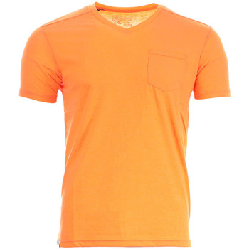 textil Hombre Camisetas manga corta Rms 26  Naranja
