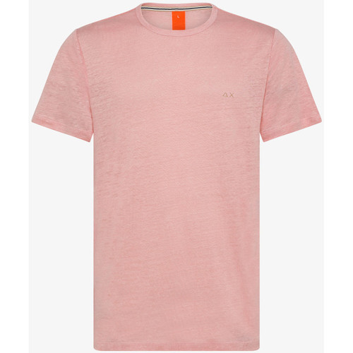 textil Hombre Tops y Camisetas Sun68  Rosa