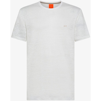 textil Hombre Tops y Camisetas Sun68  Blanco