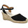 Zapatos Mujer Alpargatas L&R Shoes MD540 Negro