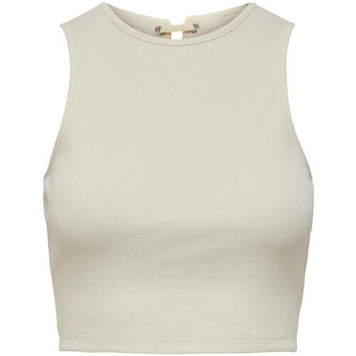textil Mujer Tops y Camisetas Only Top Onlessa Blanco