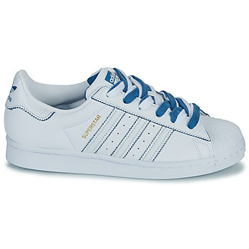 adidas Originals SUPERSTAR W Blanco / Azul