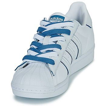 adidas Originals SUPERSTAR W Blanco / Azul