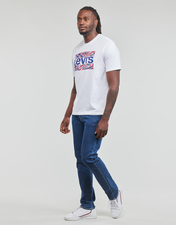 Levi's SS RELAXED FIT TEE Tie-dye / Sw  / Blanco