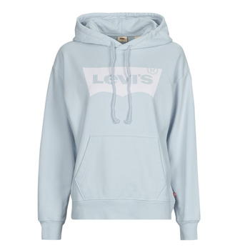 textil Mujer Sudaderas Levi's GRAPHIC STANDARD HOODIE Arctic / Ice