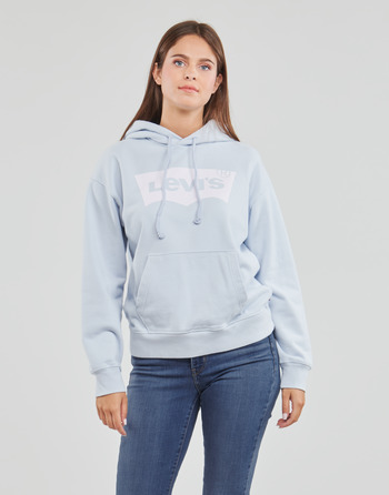 textil Mujer Sudaderas Levi's GRAPHIC STANDARD HOODIE Arctic / Ice