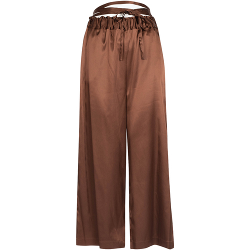 textil Mujer Pantalones Pinko 1N135H 8521 | Anima Fragile 1 Marrón